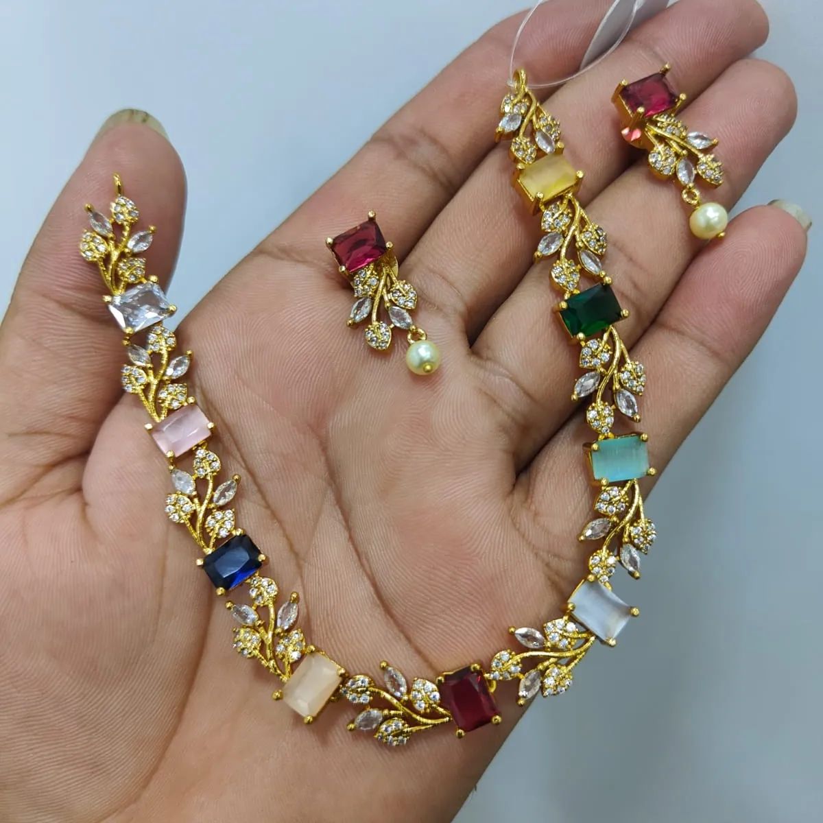 Kaltury™ Premium Multistone Choker Set