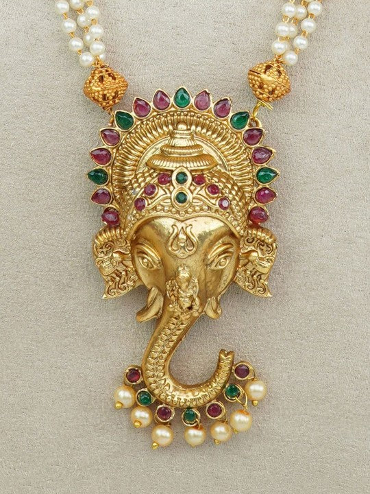 Kaltury™ Shree Ganesha premium necklace