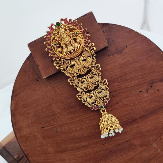 Gold plated premium Jada Billai Hair Accessories