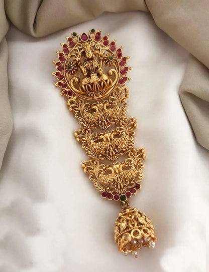 Gold plated premium Jada Billai Hair Accessories
